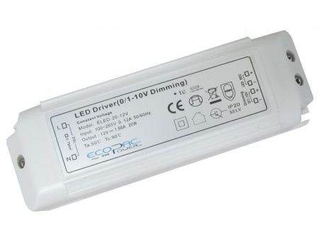 ELED-20-12V - Ecopac LED Driver ELED-20-12V 20W 12V Online Sale