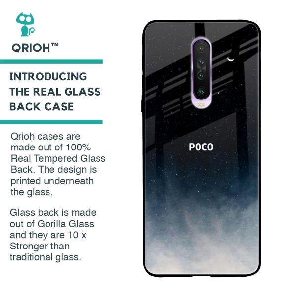 Aesthetic Sky Glass Case for Poco X2 For Discount