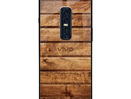 Wooden Planks Glass Case for Vivo V17 Pro Online