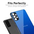 Egyptian Blue Glass Case for Vivo X50 Pro Fashion