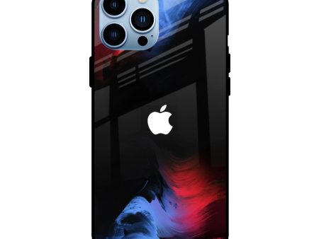 Fine Art Wave Glass Case for iPhone 13 Pro For Sale