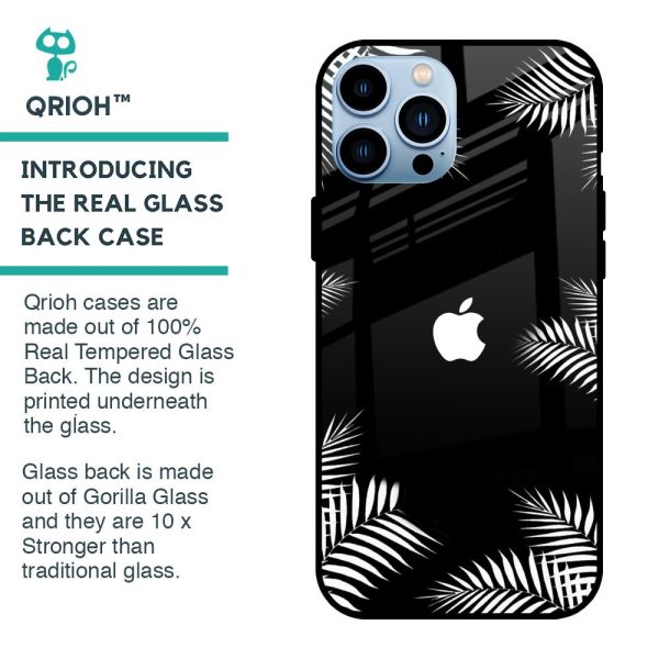 Zealand Fern Design Glass Case For iPhone 13 Pro Sale