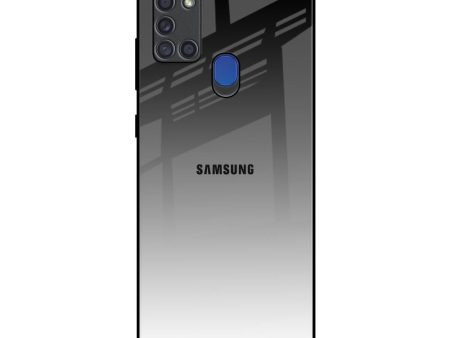 Zebra Gradient Glass Case for Samsung A21s Online