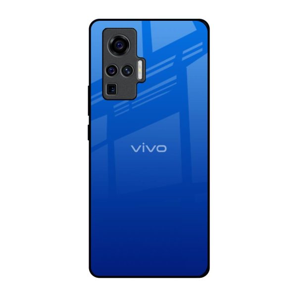 Egyptian Blue Glass Case for Vivo X50 Pro Fashion