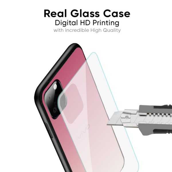 Blooming Pink Glass Case for Vivo X50 Pro Hot on Sale