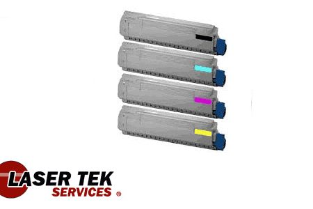 4 Pack Remanufactured Toner Cartridge for Okidata Oki C830 C830dn C830dtn C830n For Sale