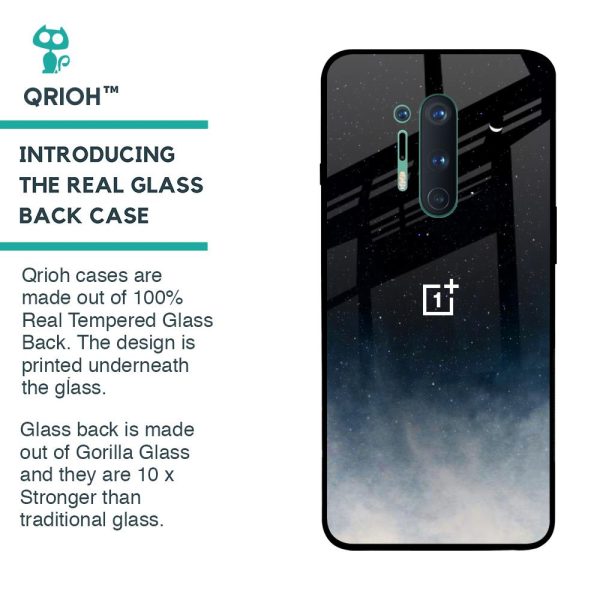 Aesthetic Sky Glass Case for OnePlus 8 Pro on Sale