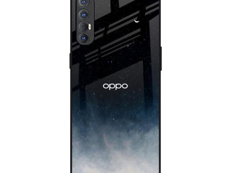 Aesthetic Sky Glass Case for Oppo Reno 3 Pro Online now