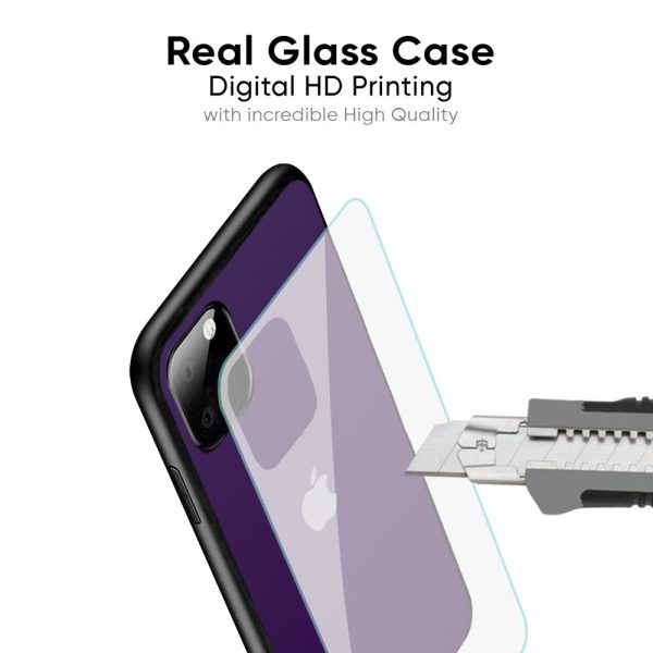 Dark Purple Glass Case for iPhone 13 Pro Sale