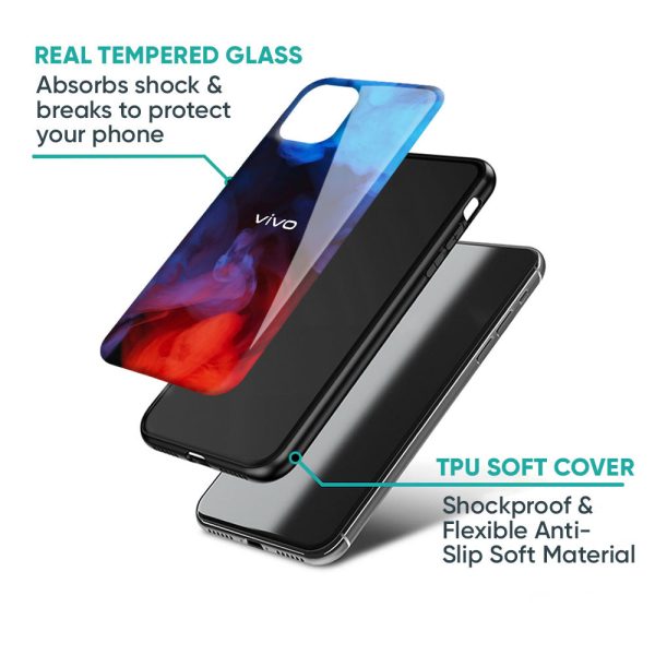 Dim Smoke Glass Case for Vivo X50 Online now