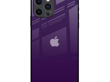 Dark Purple Glass Case for iPhone 12 Pro Hot on Sale