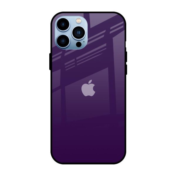 Dark Purple Glass Case for iPhone 13 Pro Sale