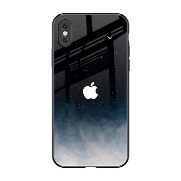 Aesthetic Sky Glass Case for iPhone XS on Sale