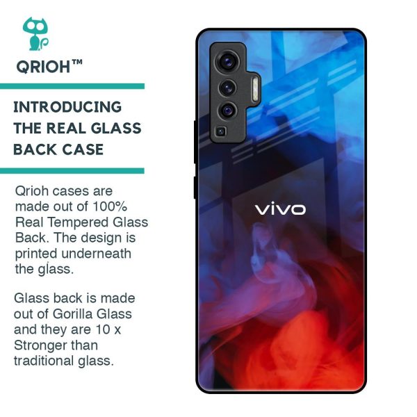 Dim Smoke Glass Case for Vivo X50 Online now