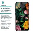 Flowers & Butterfly Glass Case for Redmi 9 prime Online now