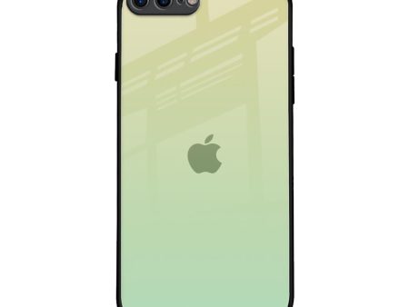 Mint Green Gradient Glass Case for iPhone 8 Plus Fashion