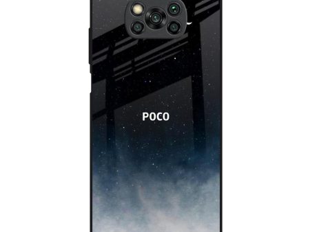 Aesthetic Sky Glass Case for Poco X3 on Sale