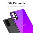 Purple Pink Glass Case for Poco X3 Online Sale