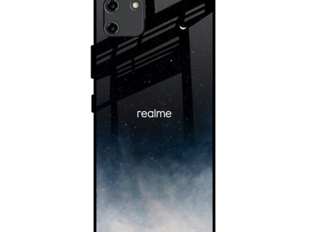 Aesthetic Sky Glass Case for Realme C11 Discount