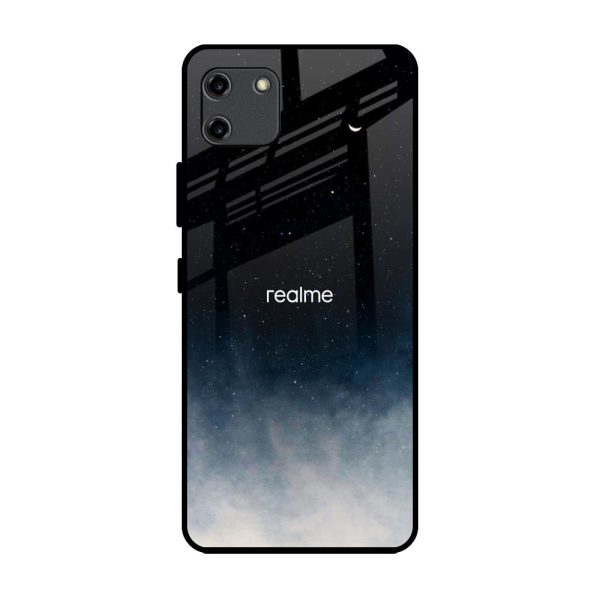 Aesthetic Sky Glass Case for Realme C11 Discount