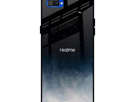 Aesthetic Sky Glass Case for Realme C2 Sale