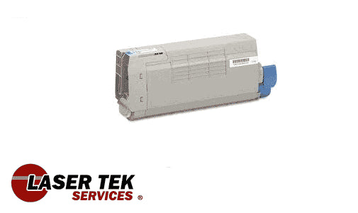 Cyan Remanufactured Toner Cartridge for the Okidata Oki 44250715 Type D1 C110 C Online now