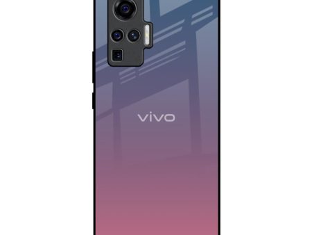 Pastel Gradient Glass Case for Vivo X50 Pro Online now