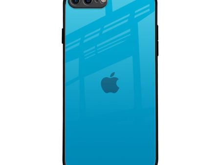 Blue Aqua Glass Case for iPhone 8 Plus on Sale