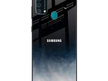 Aesthetic Sky Glass Case for Samsung Galaxy F41 For Sale