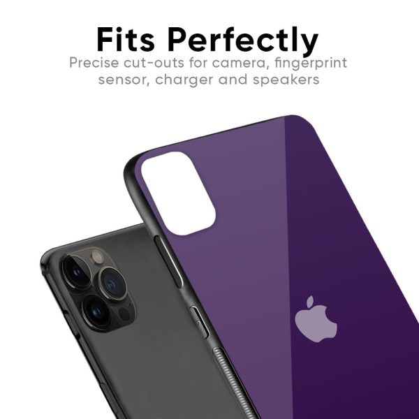 Dark Purple Glass Case for iPhone 13 Pro Sale