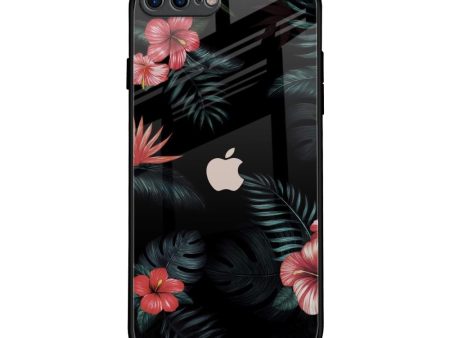 Tropical Art Flower Glass Case for iPhone 8 Plus Supply