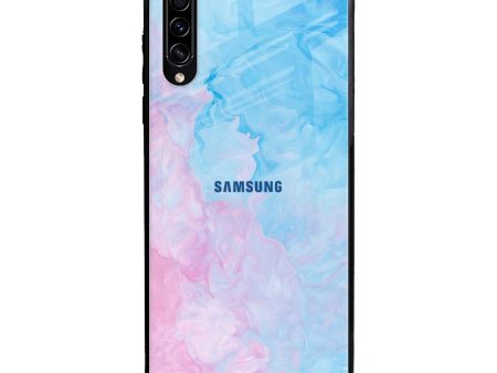 Mixed Watercolor Glass Case for Samsung Galaxy A50s Supply