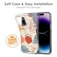 Abstract Faces Soft Cover for iPhone 13 Pro For Cheap