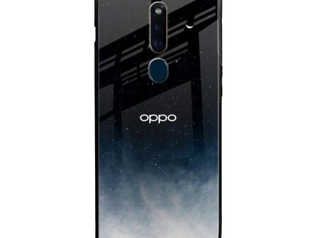 Aesthetic Sky Glass Case for Oppo F11 Pro Online Sale