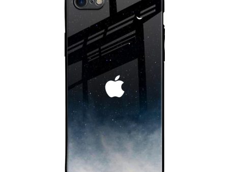 Aesthetic Sky Glass Case for iPhone 8 For Cheap