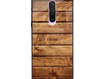 Wooden Planks Glass Case for Xiaomi Redmi K30 Online now