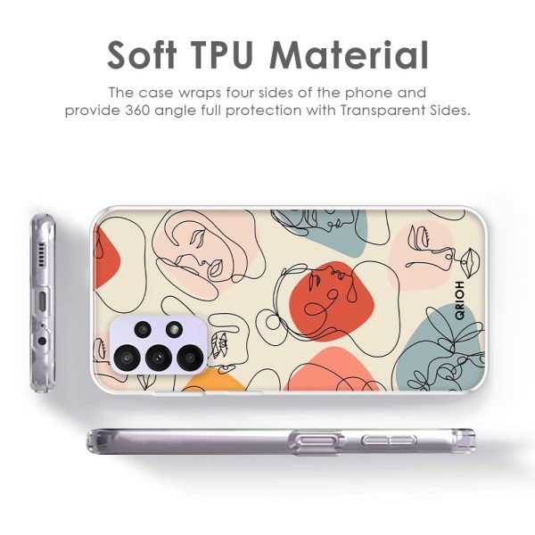 Abstract Faces Soft Cover for Xiaomi Mi Max 2 Hot on Sale