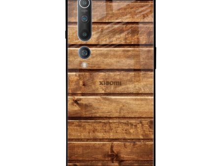 Wooden Planks Glass Case for Xiaomi Mi 10 Pro Online Hot Sale