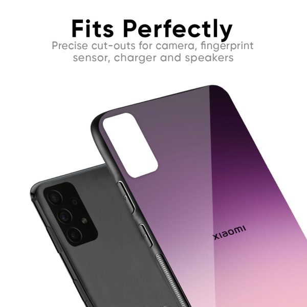 Purple Gradient Glass case for Xiaomi Redmi Note 9 Pro For Sale