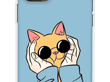 Attitude Cat Soft Cover for iPhone 13 Pro Online now