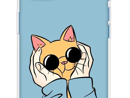 Attitude Cat Soft Cover for iPhone 13 mini Online Sale