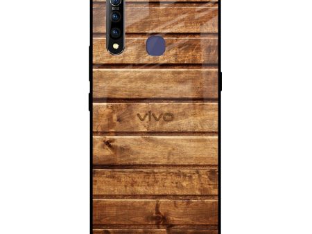 Wooden Planks Glass Case for Vivo Z1 Pro Online