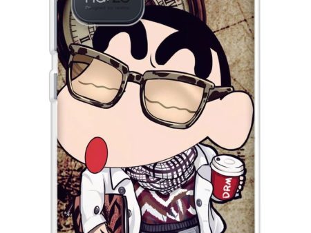 Nerdy Shinchan Soft Cover for Realme Narzo 50i Discount