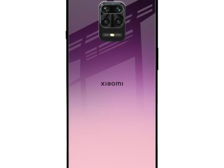 Purple Gradient Glass case for Xiaomi Redmi Note 9 Pro For Sale