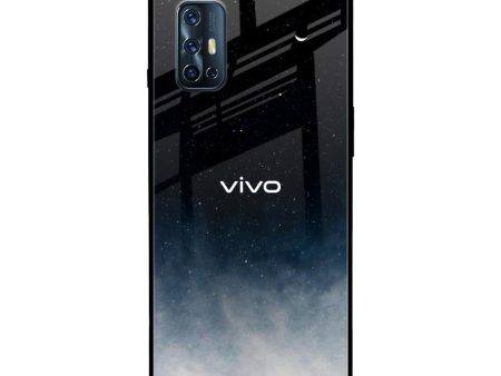 Aesthetic Sky Glass Case for Vivo V17 Online Sale