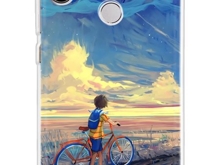 Riding Bicycle to Dreamland Soft Cover for Redmi Note 5 Pro Sale