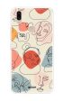 Abstract Faces Soft Cover for Vivo V9 Cheap