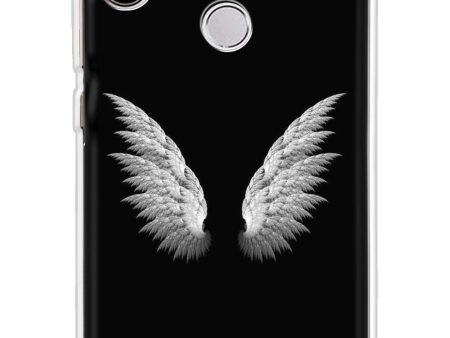 White Angel Wings Soft Cover for Redmi Note 5 Pro Cheap