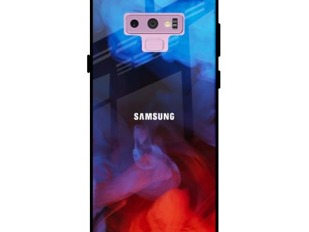 Dim Smoke Glass Case for Samsung Galaxy Note 9 Fashion