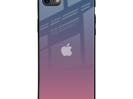 Pastel Gradient Glass Case for iPhone 8 Cheap